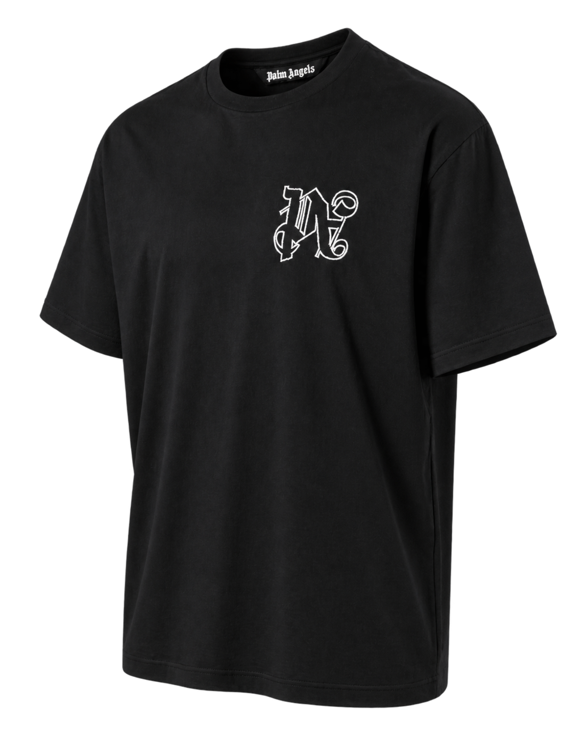 Palm Angels PA logo-embroidered T-shirt