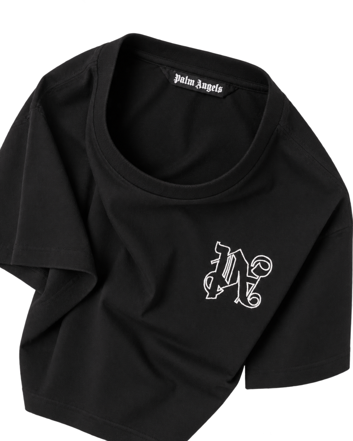 Palm Angels PA logo-embroidered T-shirt