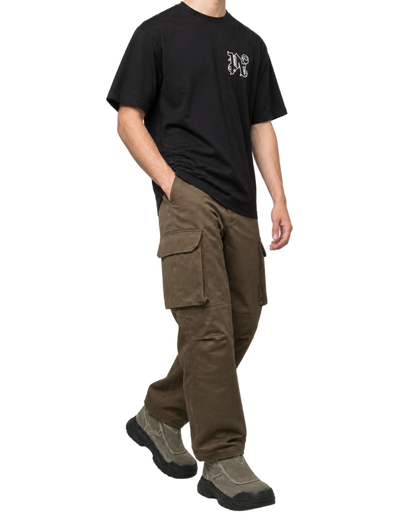 Palm Angels PA logo-embroidered T-shirt