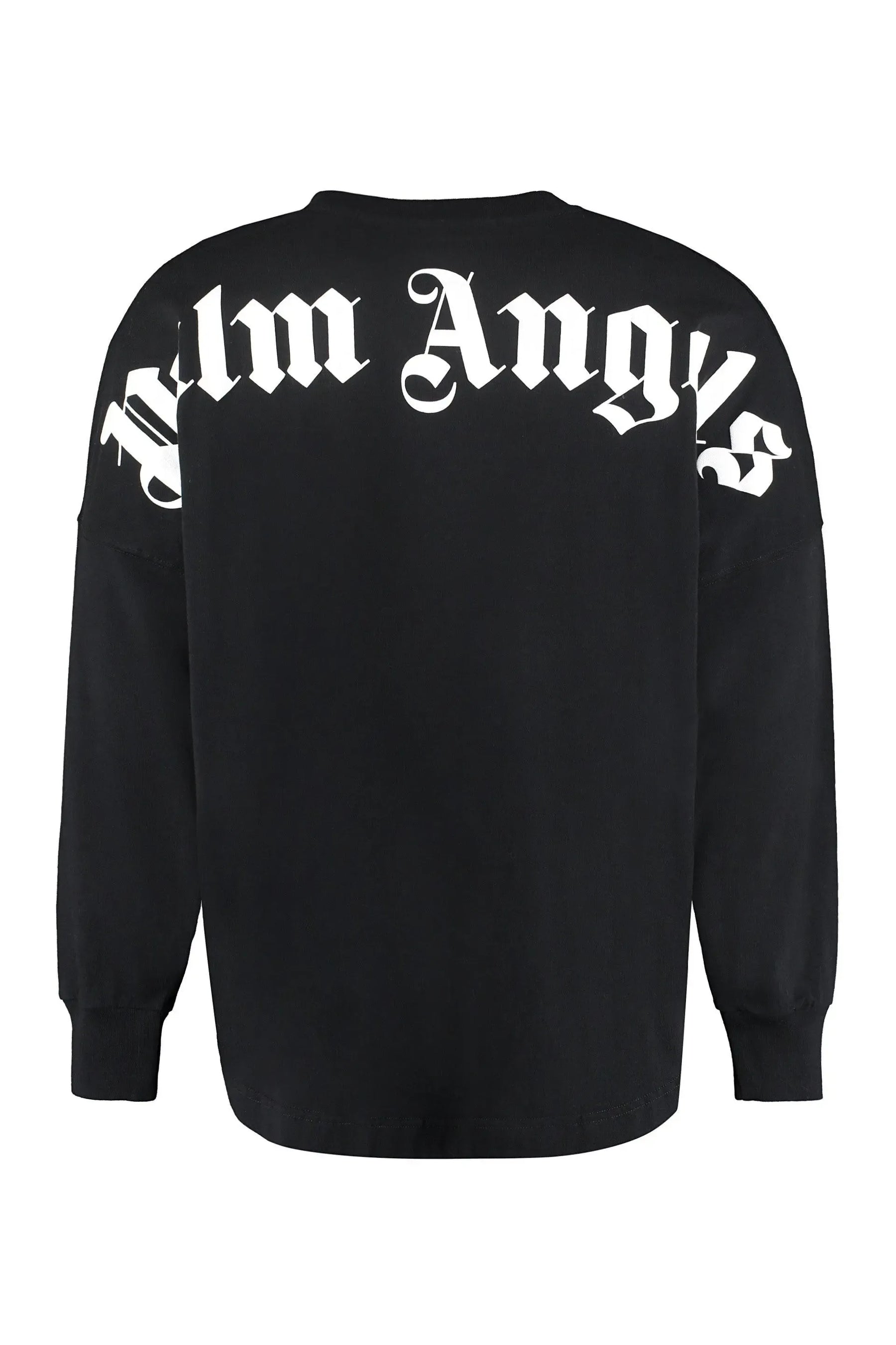 Palm Angels Classic Back Logo Oversized Black L/S Tee