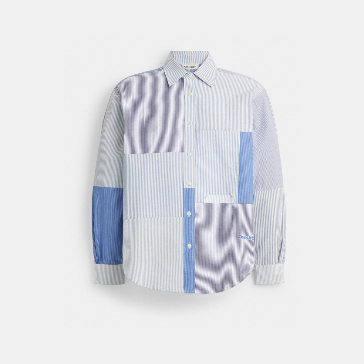 Patchwork Striped Shirt
