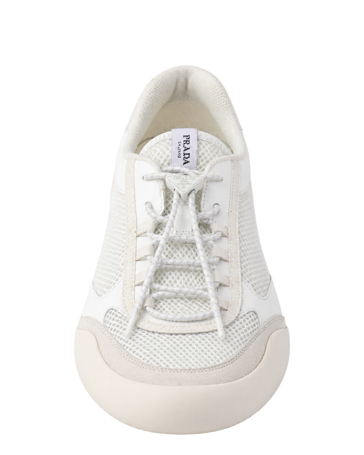 Patent Leather-Mesh Speedrock Sneakers