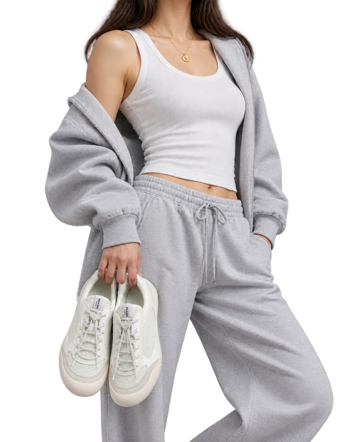 Patent Leather-Mesh Speedrock Sneakers