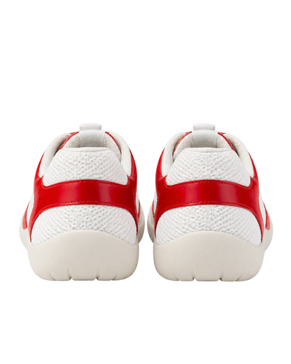 Patent Leather-Mesh Speedrock Sneakers