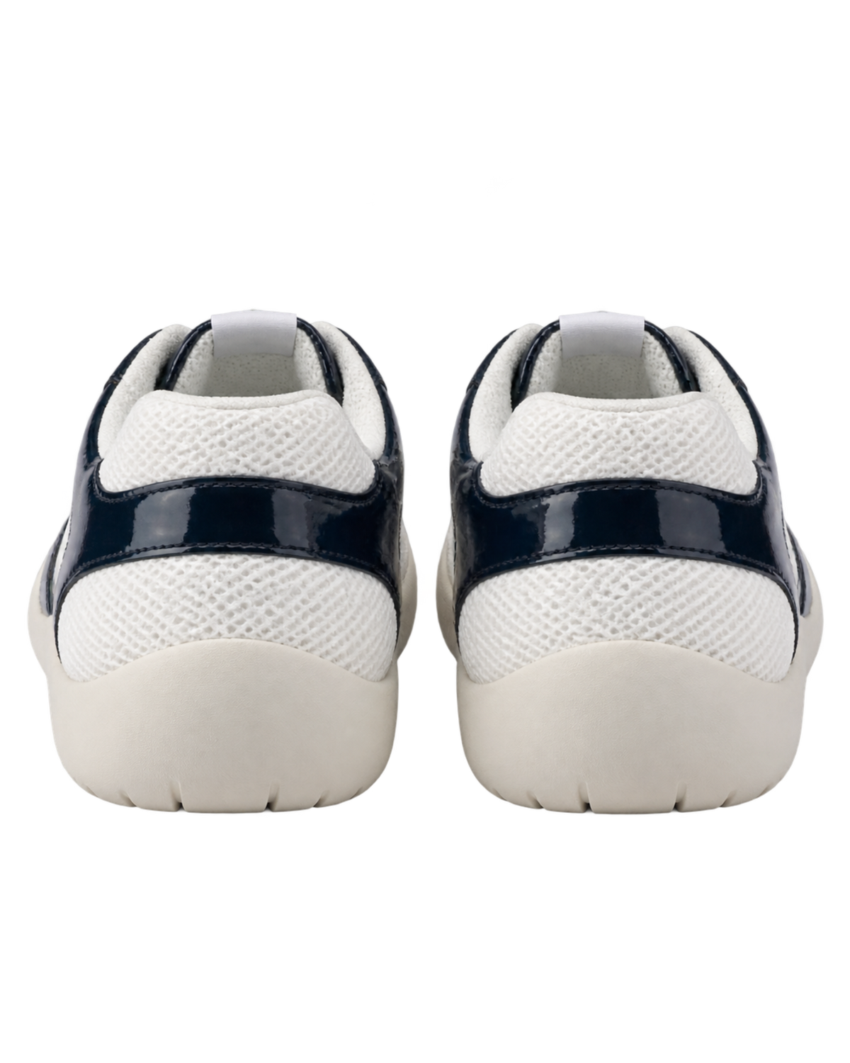 Patent Leather-Mesh Speedrock Sneakers