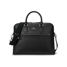 Pebble Leather Commuter Laptop Bag