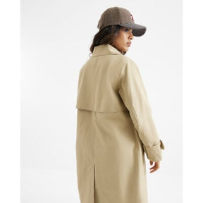 Petite Beige Single Breasted Trench Coat