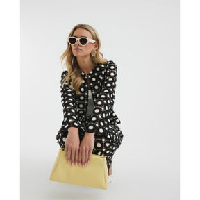 Petite Black Crochet Short Jacket