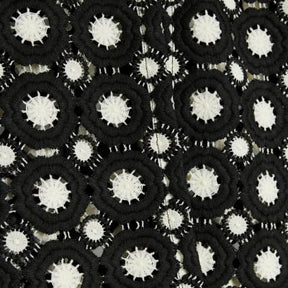 Petite Black Crochet Short Jacket