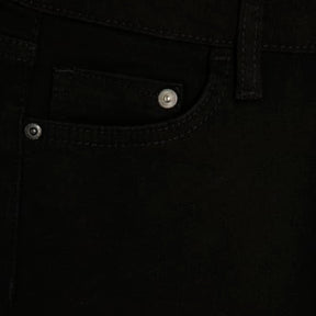 Petite Black Mid Rise Flared Jeans