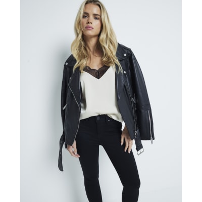Petite Black Mid Rise Sculpt Molly Jeggings