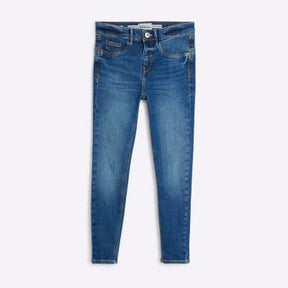 Petite Blue Bum Sculpt Molly Skinny Jeans