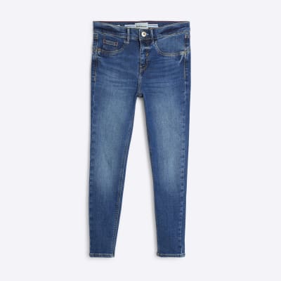 Petite Blue Bum Sculpt Molly Skinny Jeans