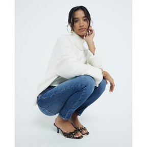 Petite Blue Bum Sculpt Molly Skinny Jeans