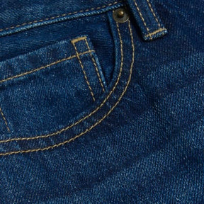 Petite Blue Denim Relaxed Straight Jeans