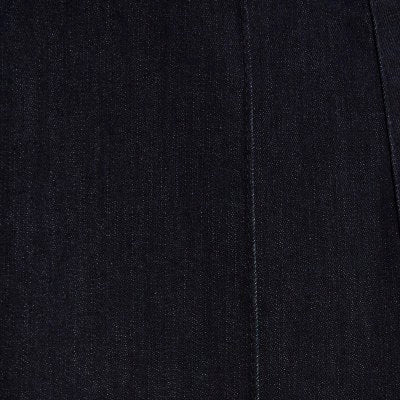 Petite Blue High Rise Pull On Flared Jeans