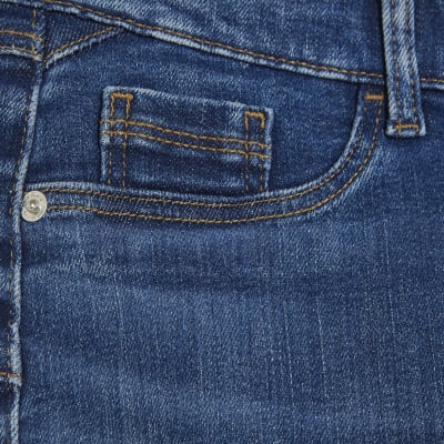 Petite Blue Sculpt Skinny Jeans