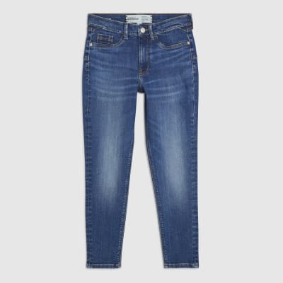 Petite Blue Sculpt Skinny Jeans