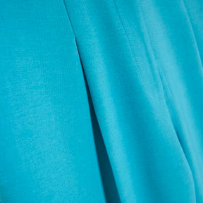 Petite Blue Tapered Straight Leg Trousers
