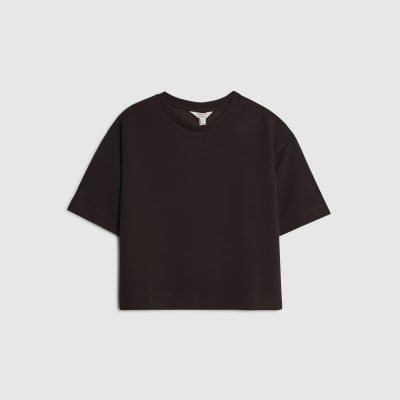 Petite Brown Premium Short Sleeve T-shirt