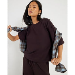 Petite Brown Premium Short Sleeve T-shirt