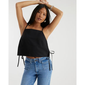 Petite Denim High Waisted Relaxed Flare Jeans