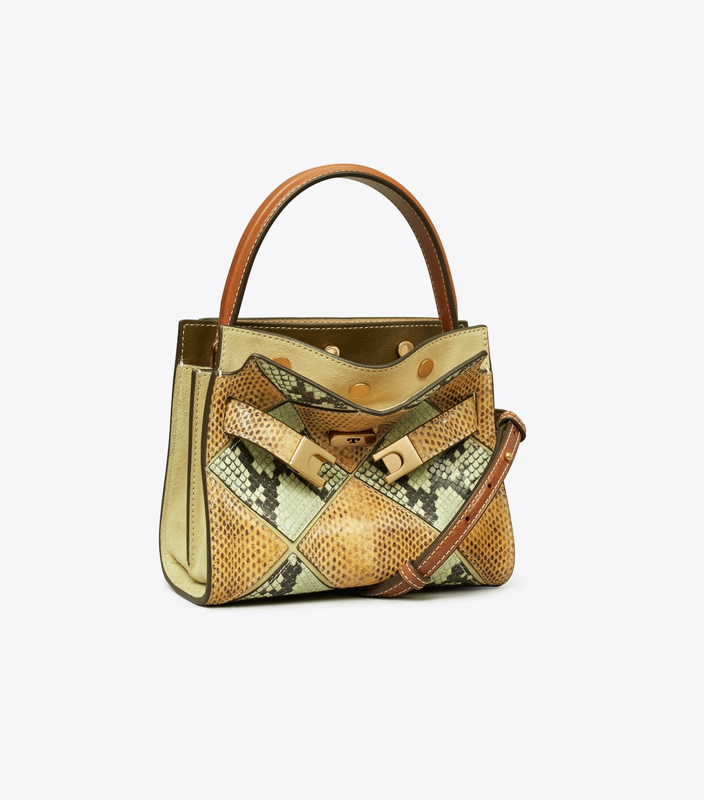 Tory Burch PETITE LEE RADZIWILL DIAMOND EMBOSSED DOUBLE BAG - Bags | Shop From The Mirage