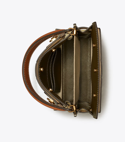 Tory Burch PETITE LEE RADZIWILL DIAMOND EMBOSSED DOUBLE BAG - Bags | Shop From The Mirage