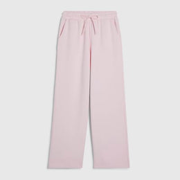 Petite Pink Premium Wide Leg Joggers