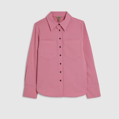 Petite Pink Tailored Shirt