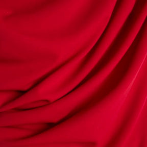 Petite Red Asymmetric Drape Wrap Midi Dress