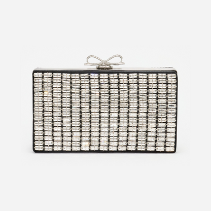 Silver Chainmail Clutch Bag
