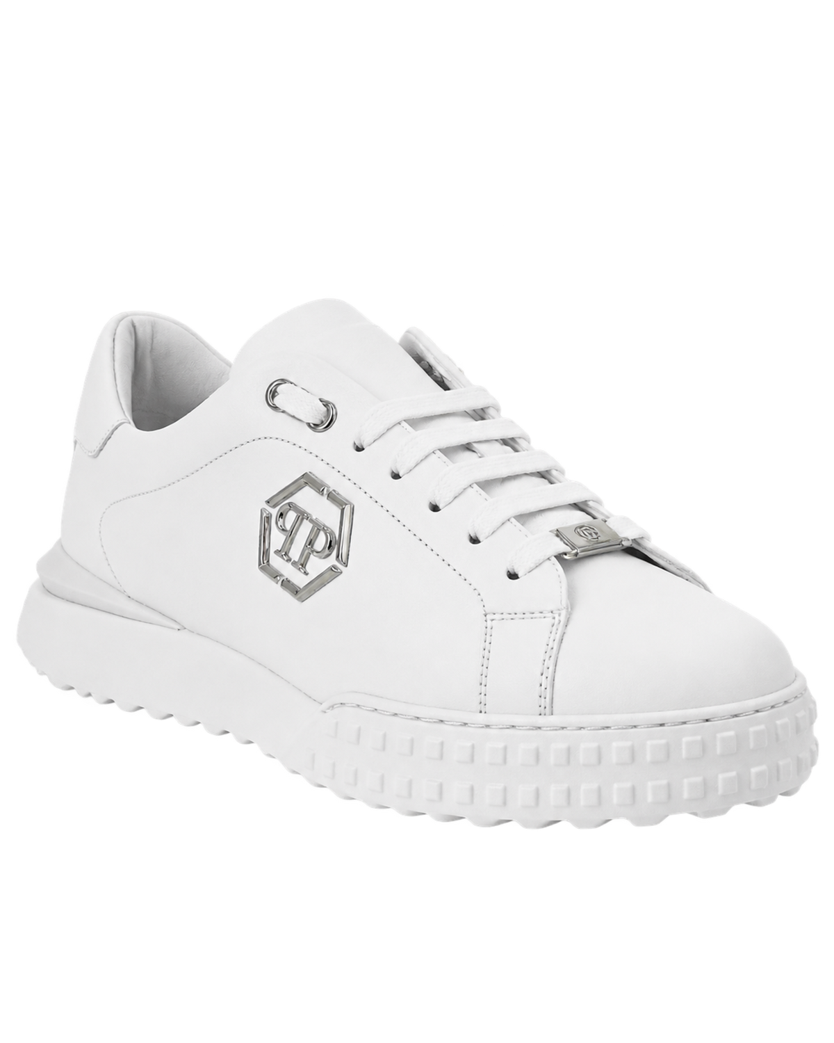 Philipp Plein low-top leather sneakers