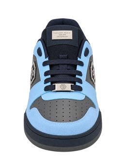 Philipp Plein P-Force 78 logo-plaque leather sneakers