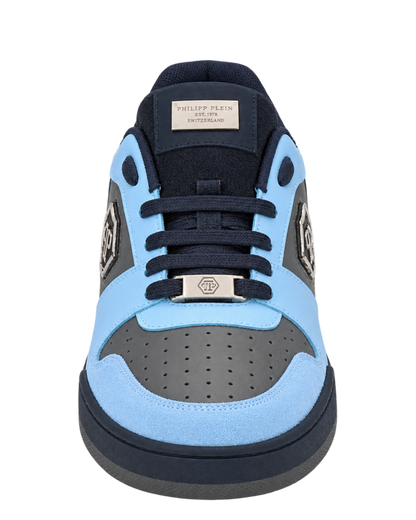 Philipp Plein P-Force 78 logo-plaque leather sneakers