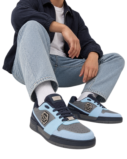 Philipp Plein P-Force 78 logo-plaque leather sneakers