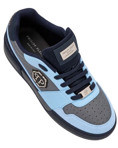 Philipp Plein P-Force 78 logo-plaque leather sneakers