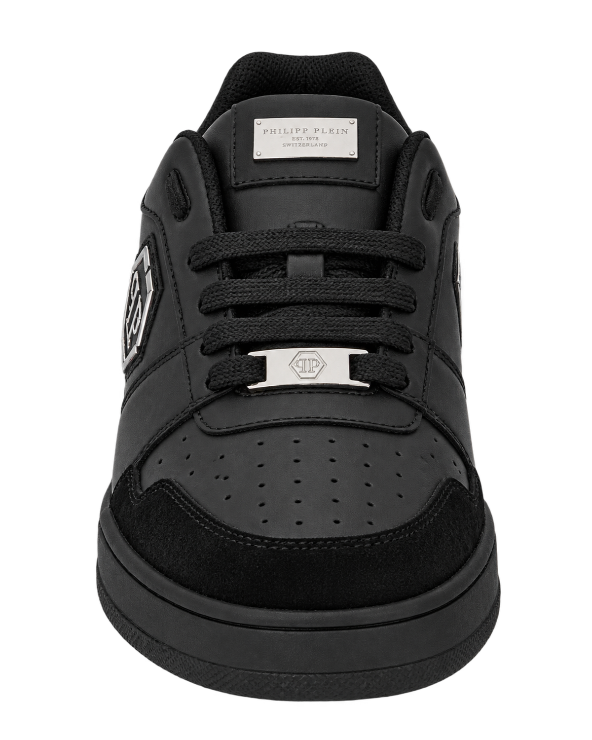 Philipp Plein P-Force leather sneakers