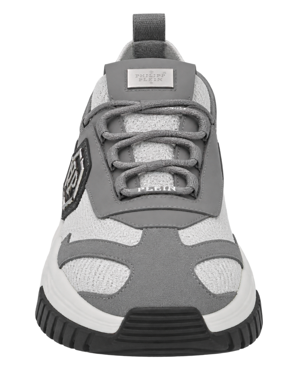 Philipp Plein predator logo-plaque trainers