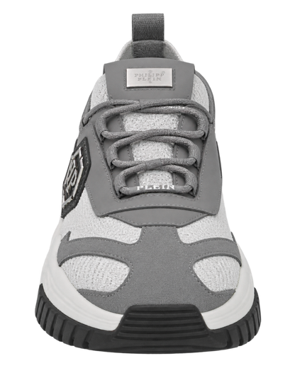 Philipp Plein predator logo-plaque trainers