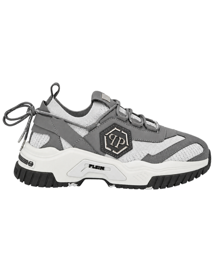 Philipp Plein predator logo-plaque trainers