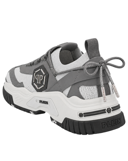 Philipp Plein predator logo-plaque trainers