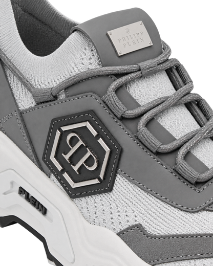 Philipp Plein predator logo-plaque trainers