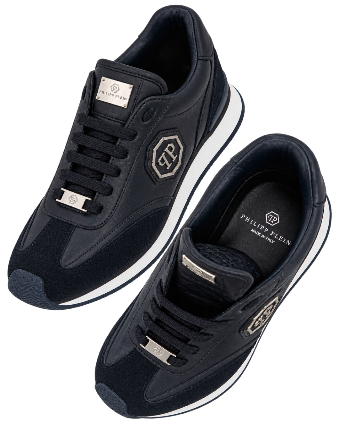 Philipp Plein Runner Hexagon Patch sneakers