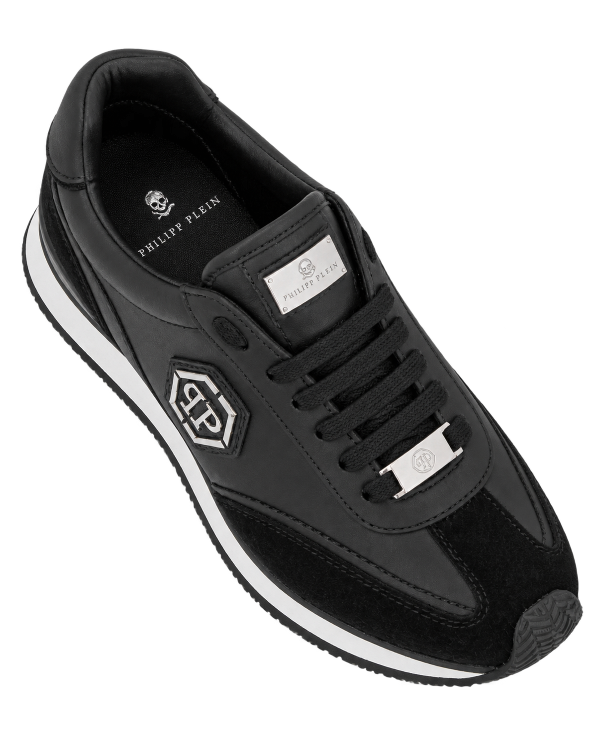 Philipp Plein Runner Hexagon Patch sneakers