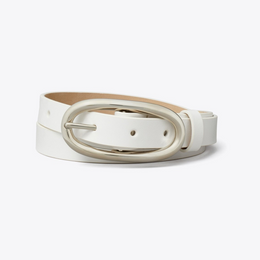 Pierced Large Buckle Belt