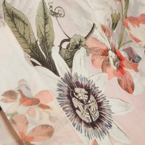 Pink 3D Floral Shorts