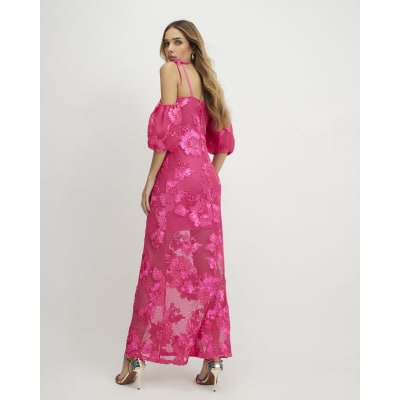 Pink Cornelli Maxi Dress