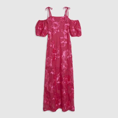 Pink Cornelli Maxi Dress
