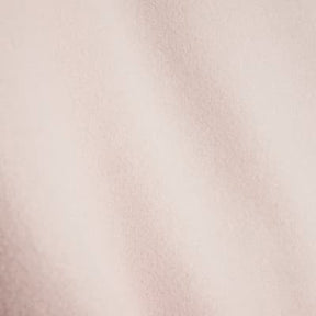 Pink Faux Fur Trim Hooded Coat